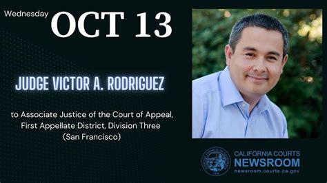 victoria a. rodriguez associate justice|ACBA member Judge Victor Rodriguez appointed to the first。